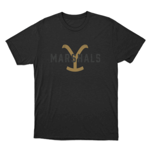 Marshals Unisex T Shirt Black