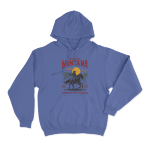 Yellowstone Cowboys Ride Forever Unisex Hoodie Blue