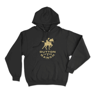 Yellowstone Dutton Ranch Unisex Hoodie Black