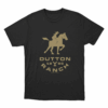 Yellowstone Dutton Ranch Unisex T Shirt Black