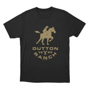 Yellowstone Dutton Ranch Unisex T Shirt Black