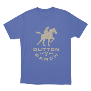 Yellowstone Dutton Ranch Unisex T Shirt Blue