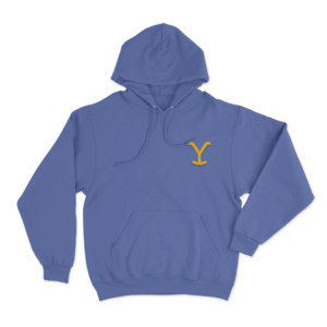 Yellowstone Logo Unisex Hoodie Blue
