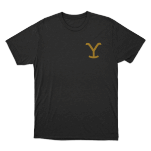 Yellowstone Logo Unisex T Shirt Black