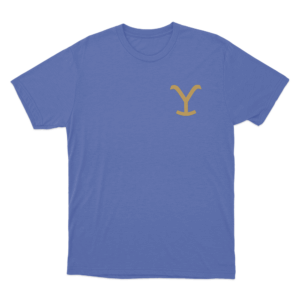 Yellowstone Logo Unisex T Shirt Blue