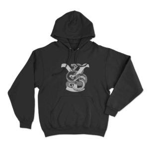 Yellowstone Rattlesnake Unisex Hoodie Black